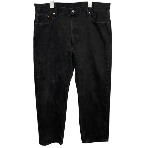 Levi’s 550 42x32 Black Relaxed Fit Jeans - Picture 2 of 3